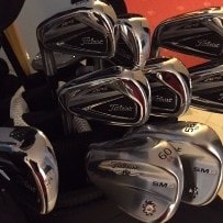 A left handed Titleist Fan