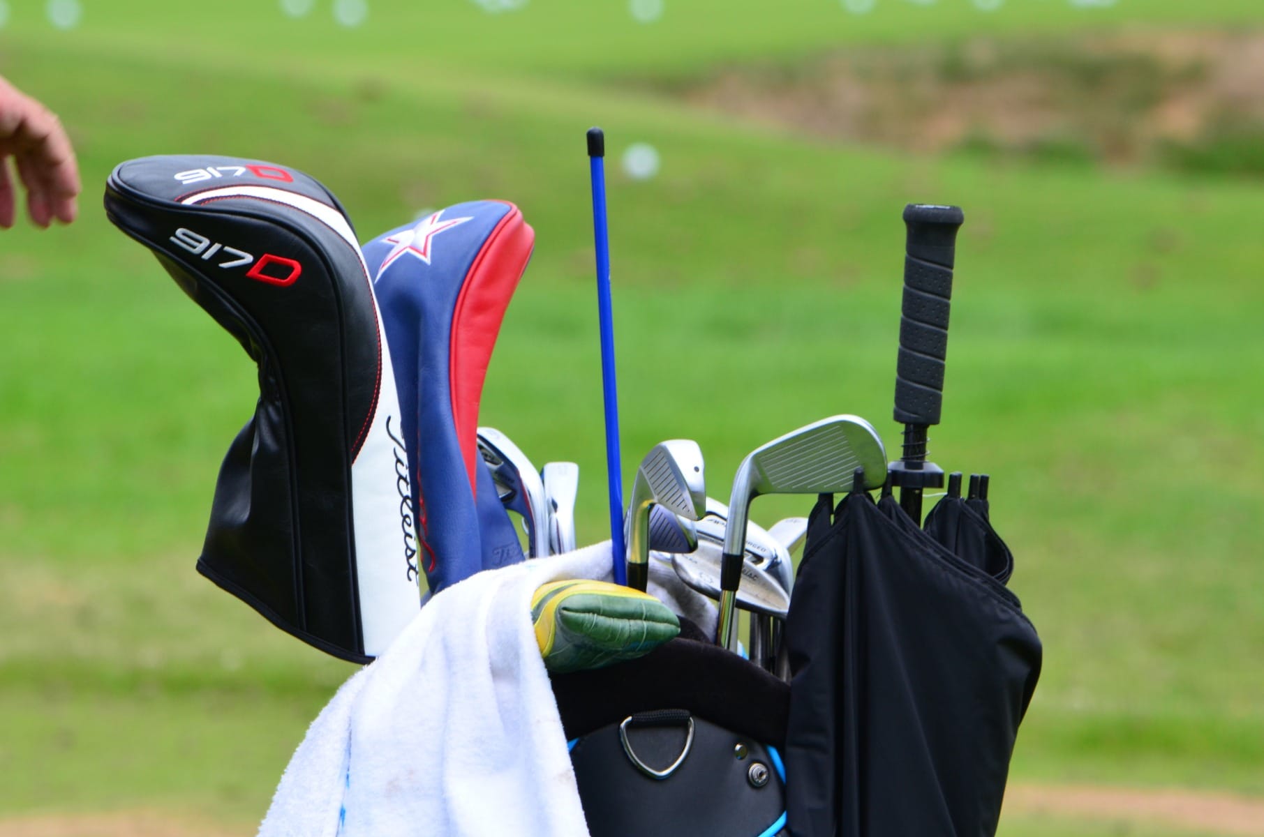 Jordan Spieth&#39;s bag this week. 